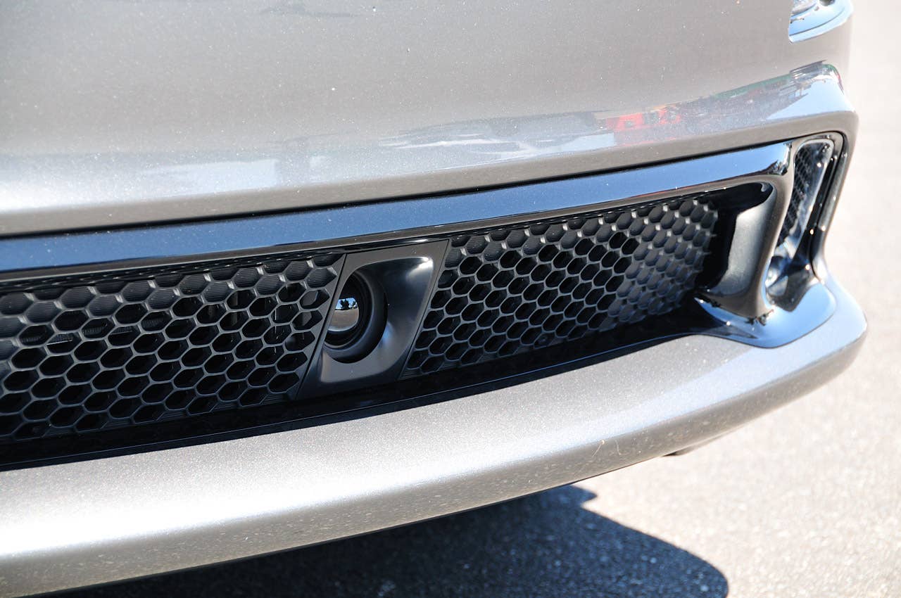 2012 Jeep Grand Cherokee SRT8 lower front grille