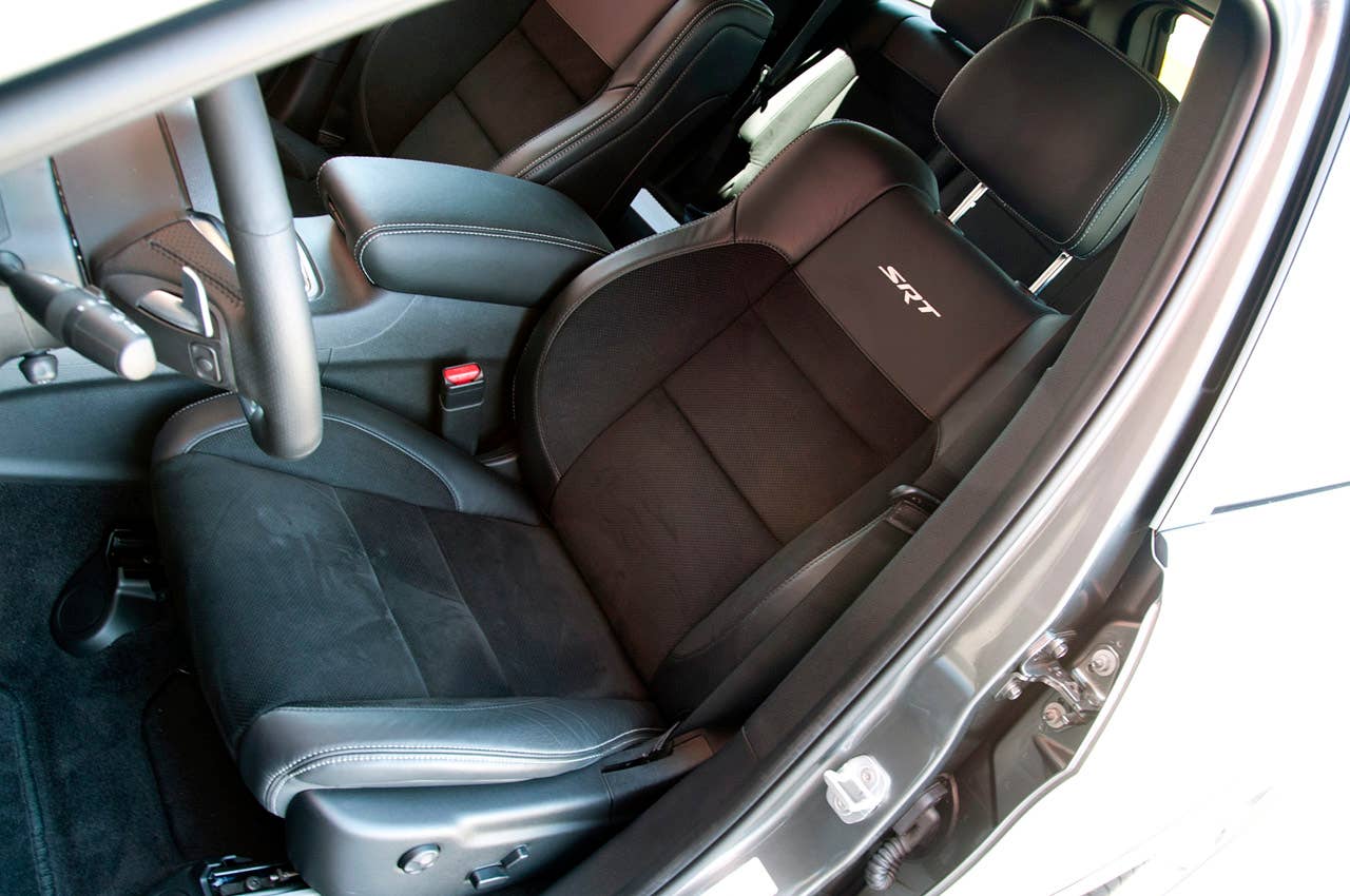 2012 Jeep Grand Cherokee SRT8 front seats