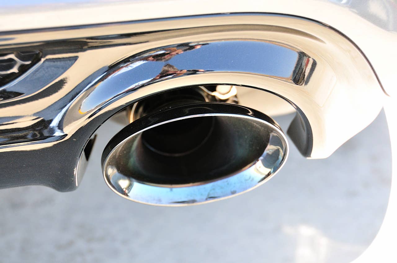 2012 Jeep Grand Cherokee SRT8 exhaust tip
