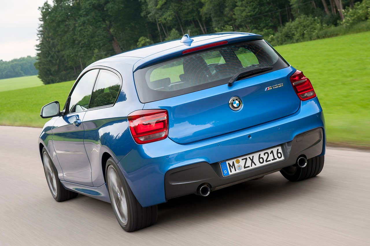 2012 BMW M135i driving
