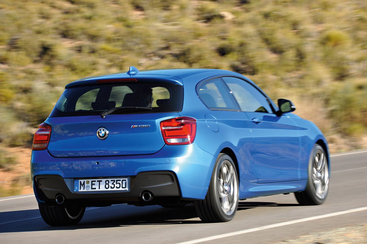 2012 BMW M135i driving