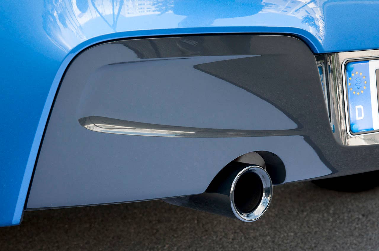 2012 BMW M135i exhaust tip