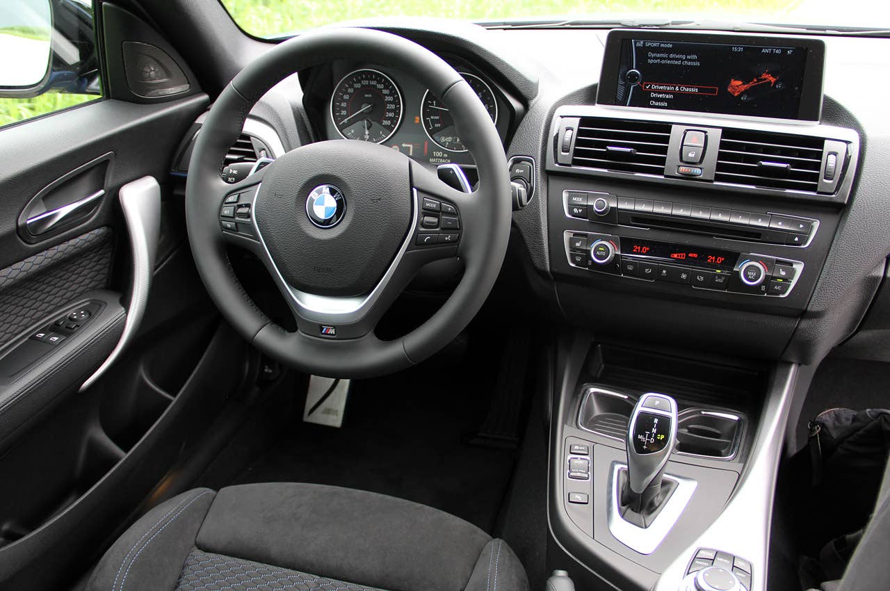 2012 BMW M135i interior