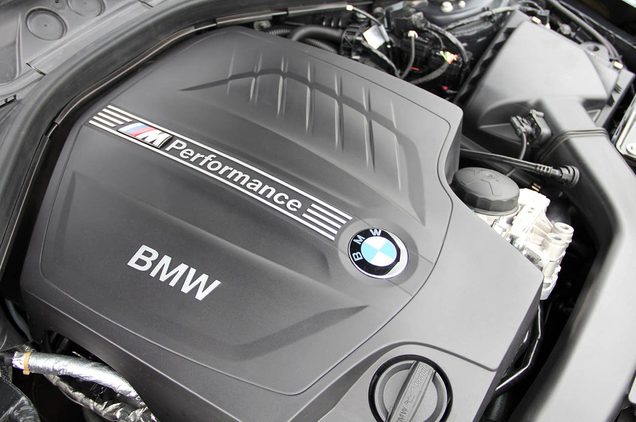 2012 BMW M135i engine