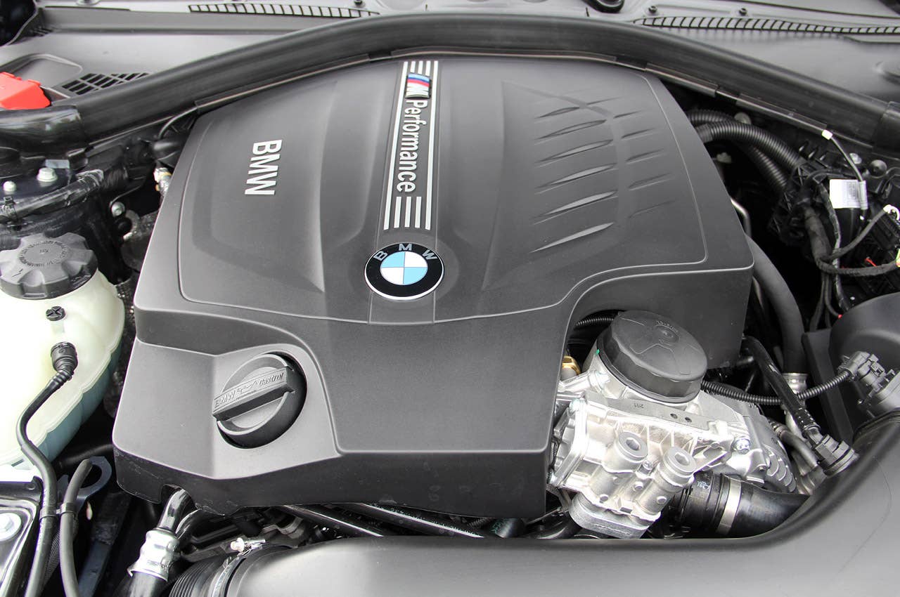 2012 BMW M135i engine