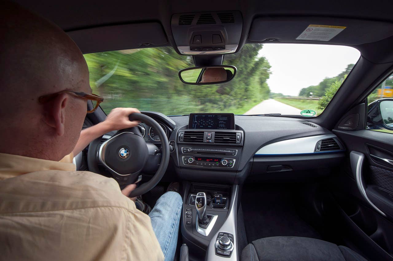 2012 BMW M135i interior