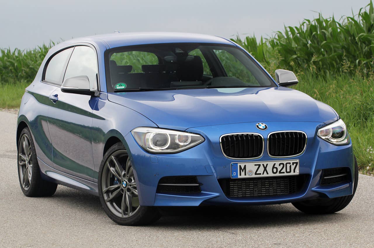 2012 BMW M135i front 3/4 view