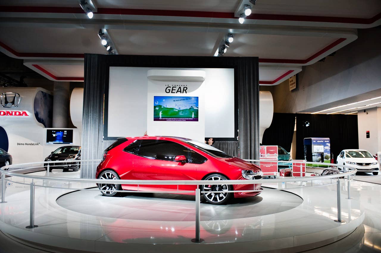 Honda Gear side