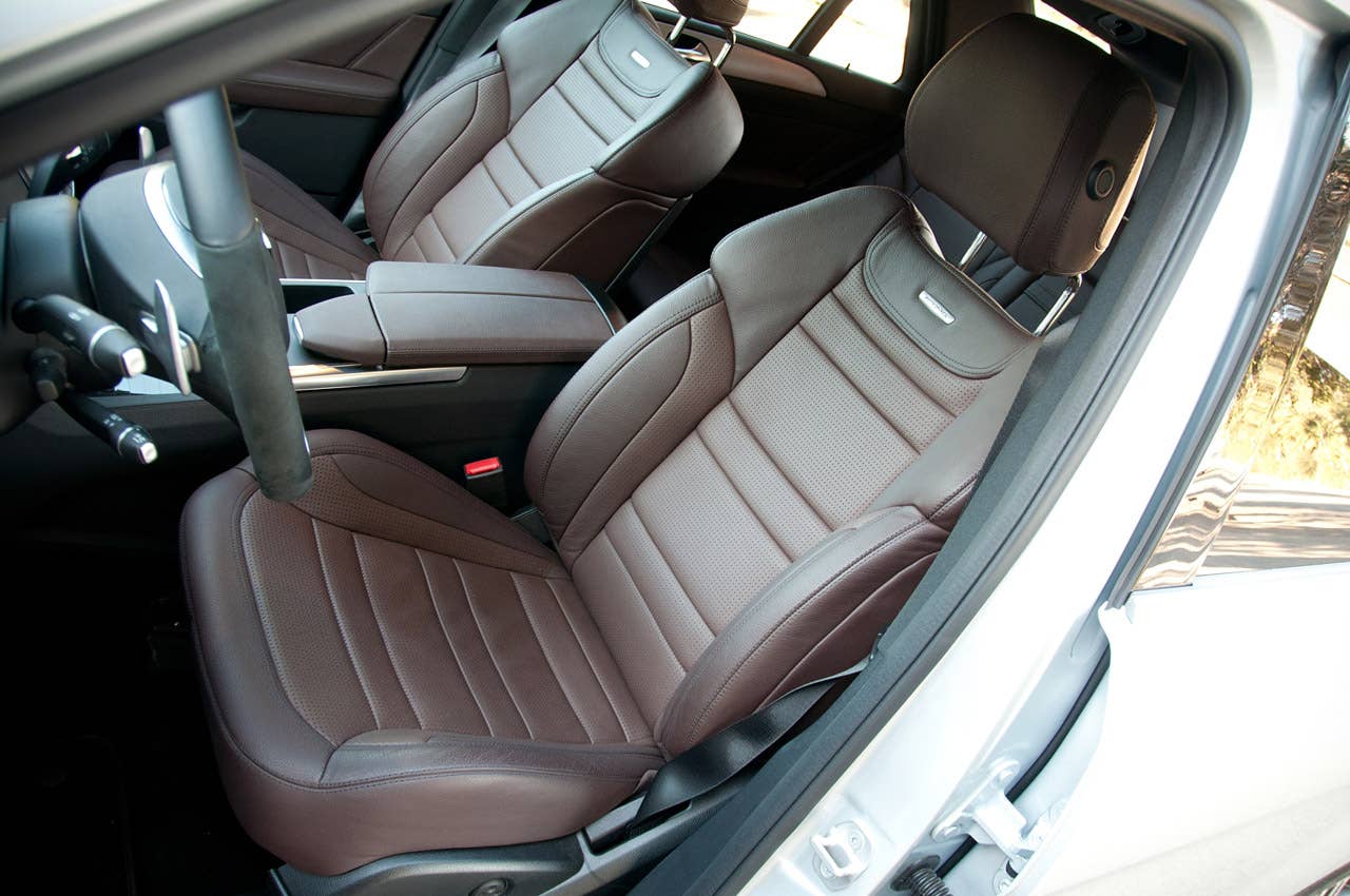 2012 Mercedes-Benz ML63 AMG front seats
