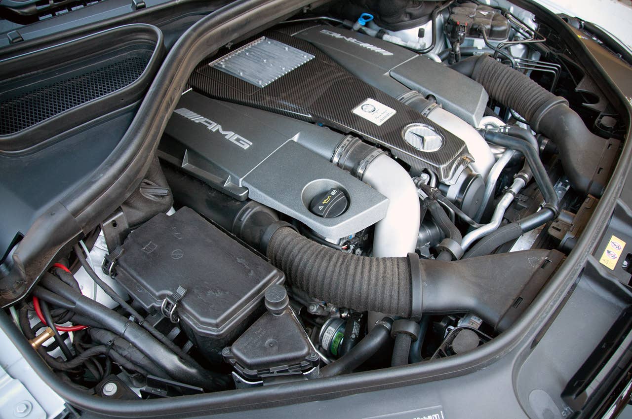 2012 Mercedes-Benz ML63 AMG engine