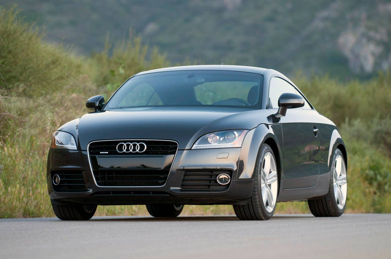 2011 Audi TT 2.0 Quattro Coupe front 3/4 view