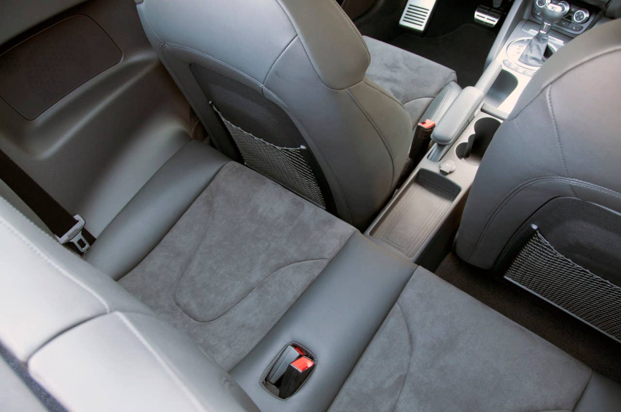 2011 Audi TT 2.0 Quattro Coupe rear seats