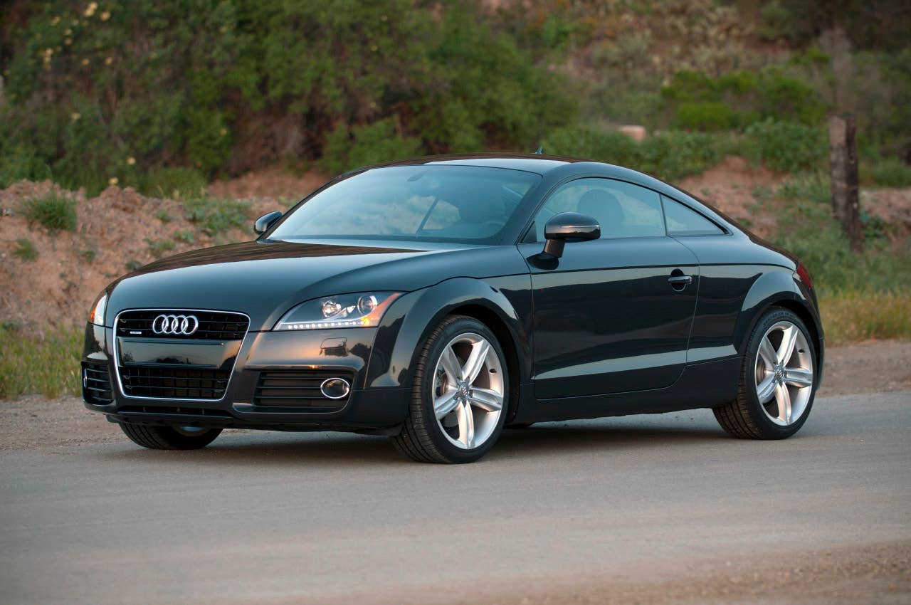 2011 Audi TT 2.0 Quattro Coupe front 3/4 view