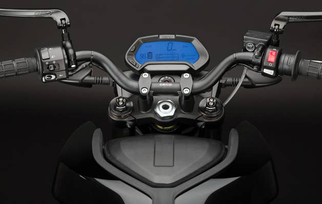 Zero Motorcycles instrument cluster dash
