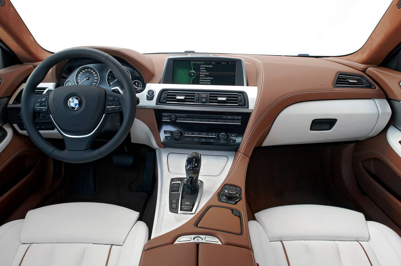 2013 BMW 6 Series Gran Coupe interior