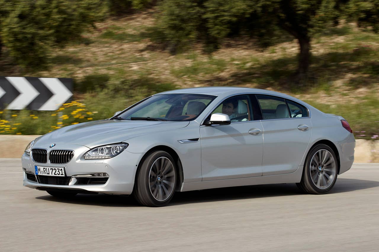 2013 BMW 6 Series Gran Coupe driving