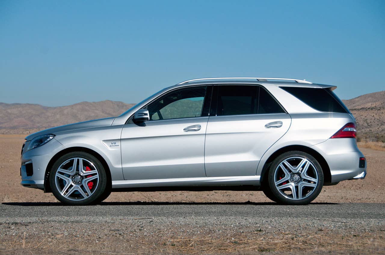 2012 Mercedes-Benz ML63 AMG side view