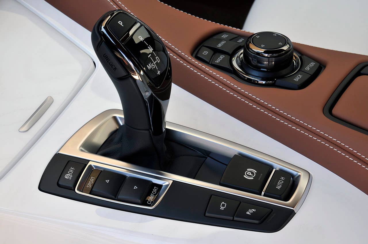 2013 BMW 6 Series Gran Coupe shifter