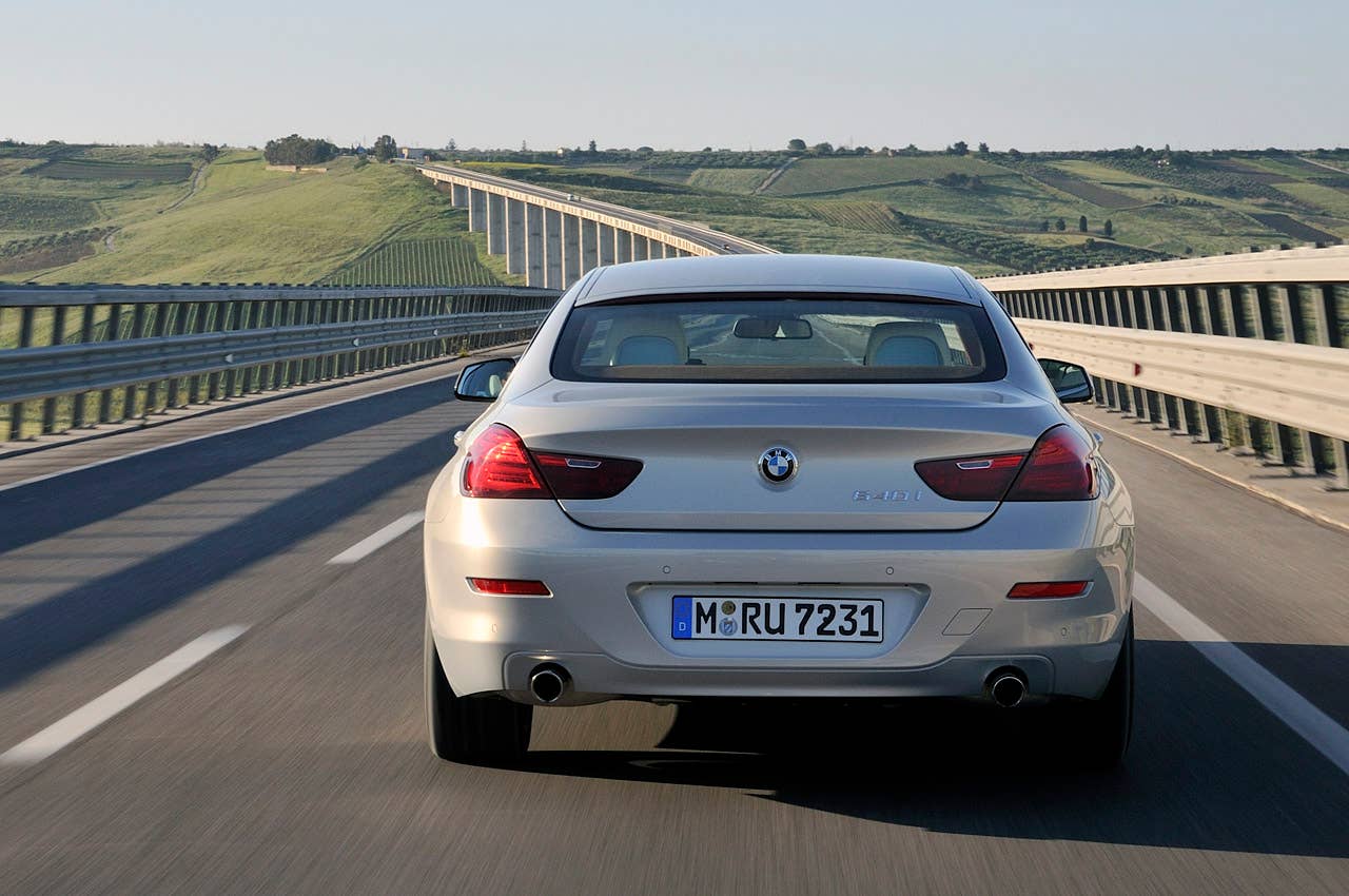 2013 BMW 6 Series Gran Coupe driving