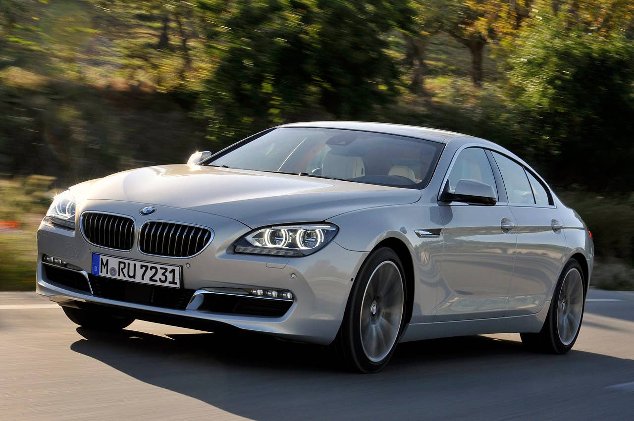 2013 BMW 6 Series Gran Coupe driving
