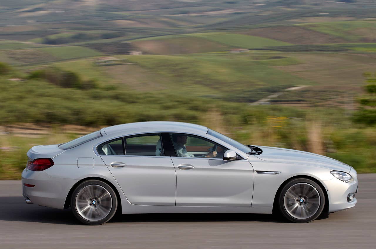 2013 BMW 6 Series Gran Coupe driving
