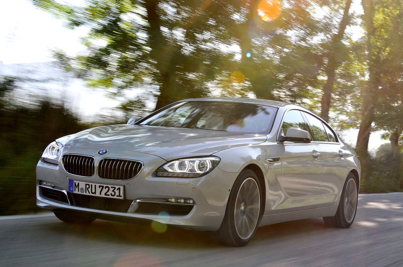 2013 BMW 6 Series Gran Coupe driving