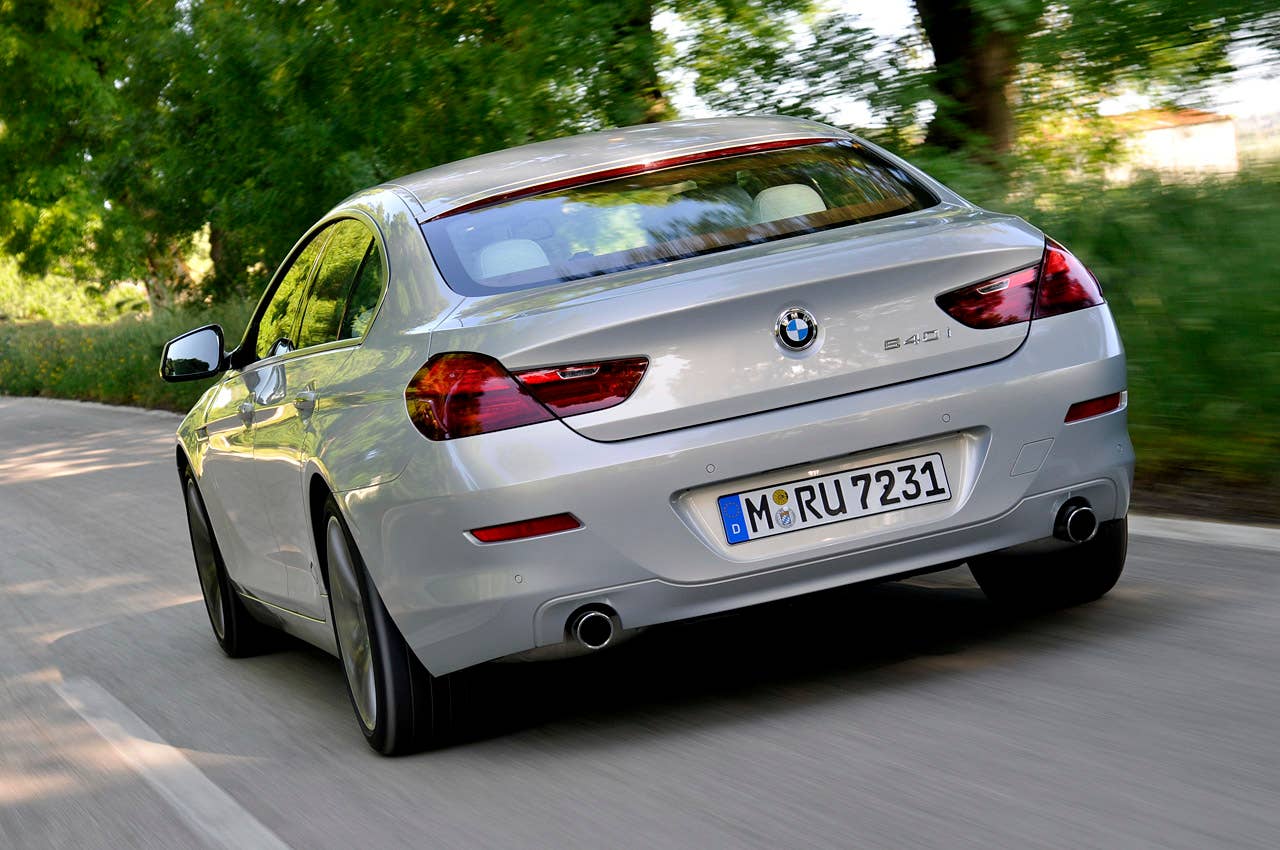 2013 BMW 6 Series Gran Coupe driving