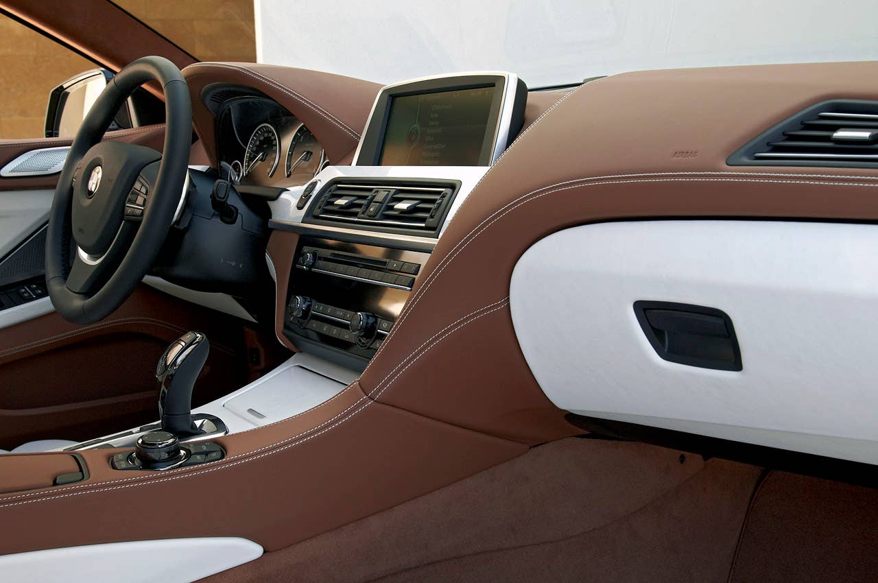 2013 BMW 6 Series Gran Coupe interior