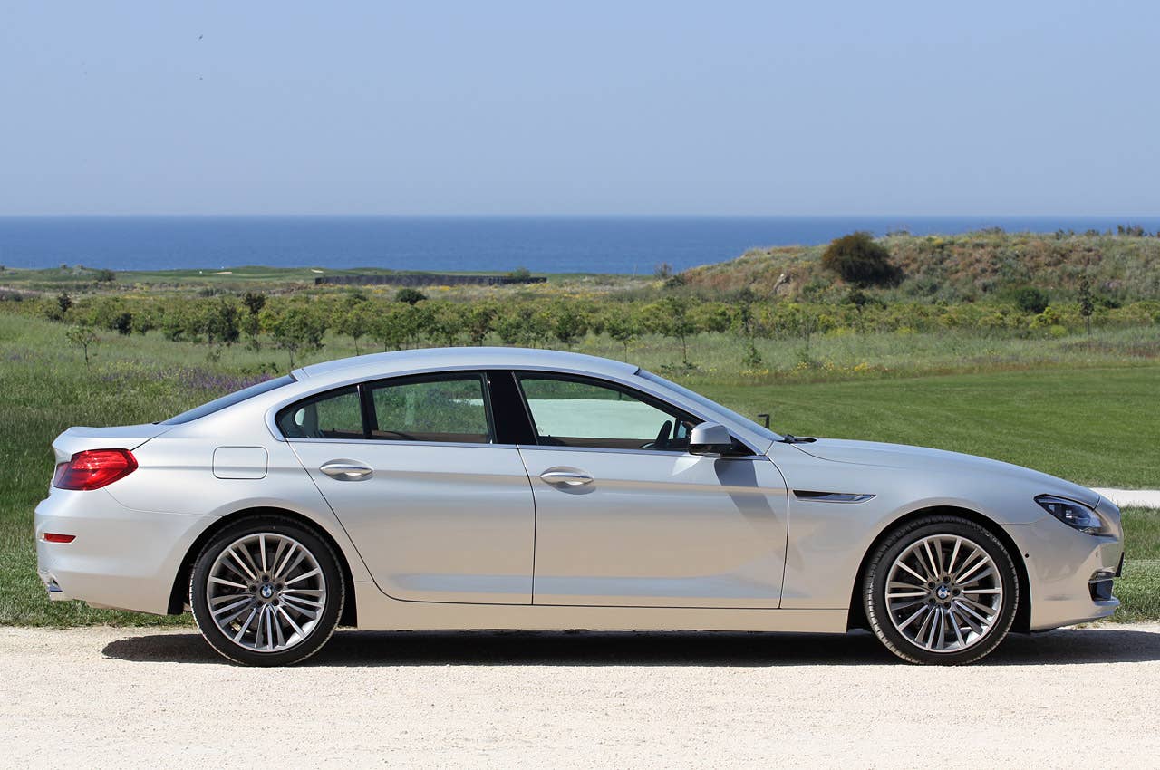 2013 BMW 6 Series Gran Coupe side view