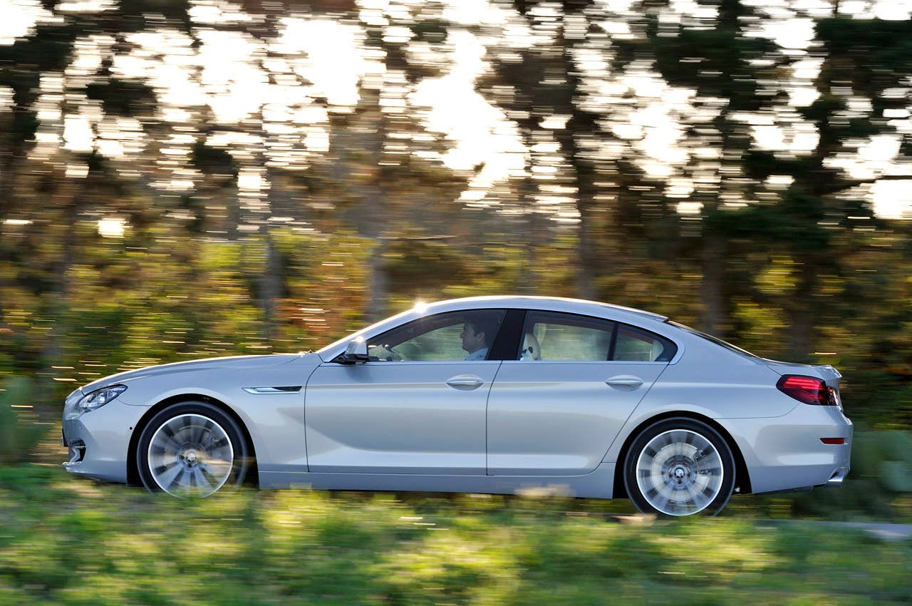 2013 BMW 6 Series Gran Coupe driving