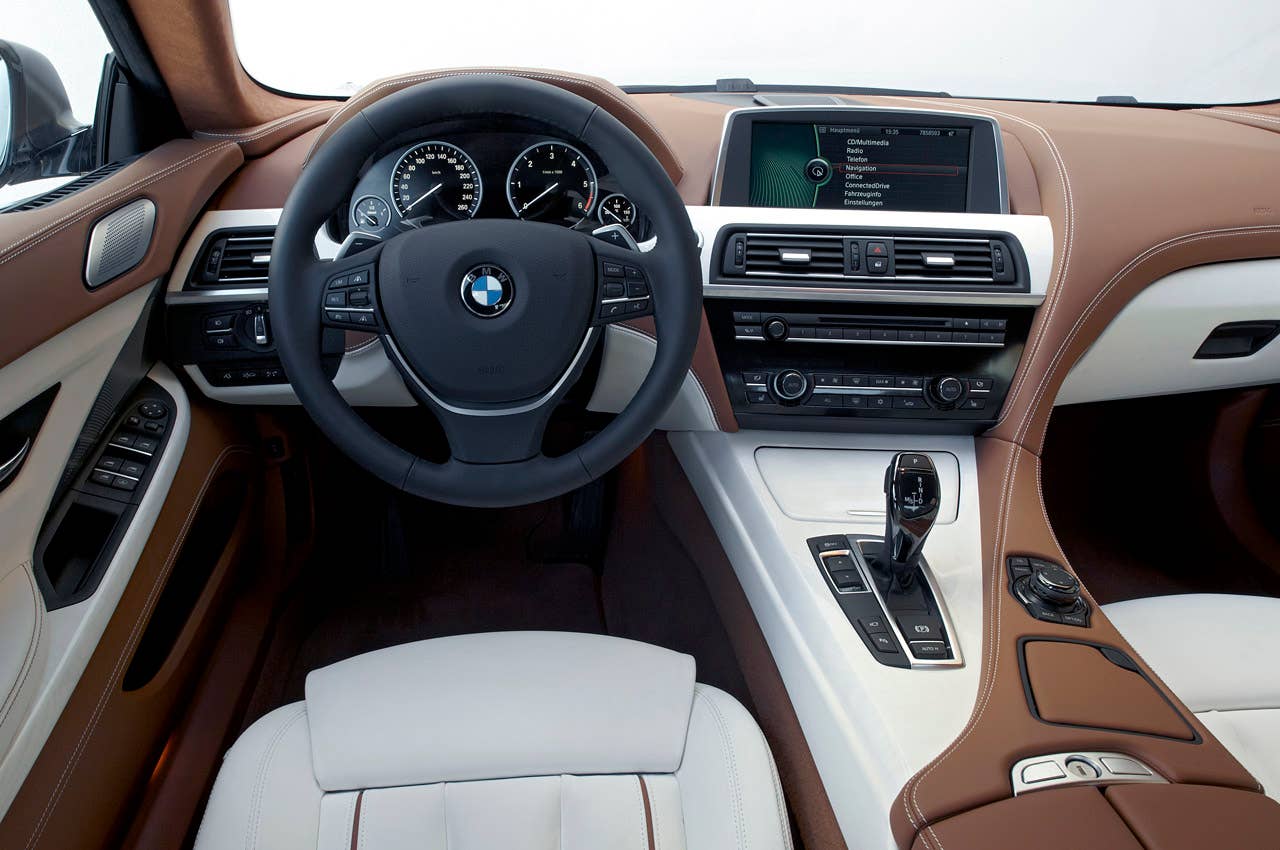 2013 BMW 6 Series Gran Coupe interior
