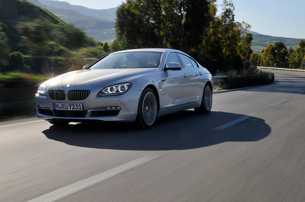 2013 BMW 6 Series Gran Coupe driving