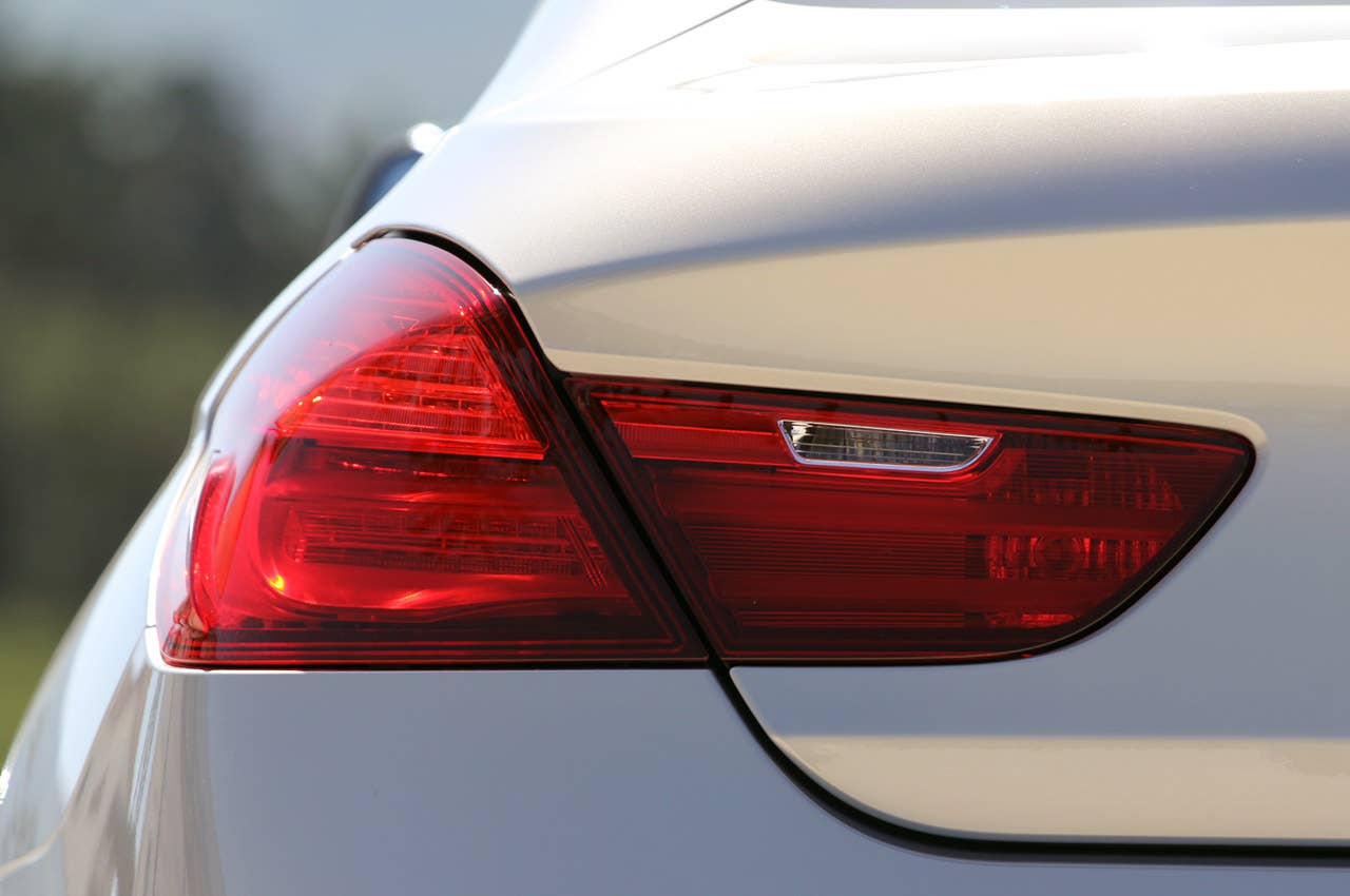 2013 BMW 6 Series Gran Coupe taillight