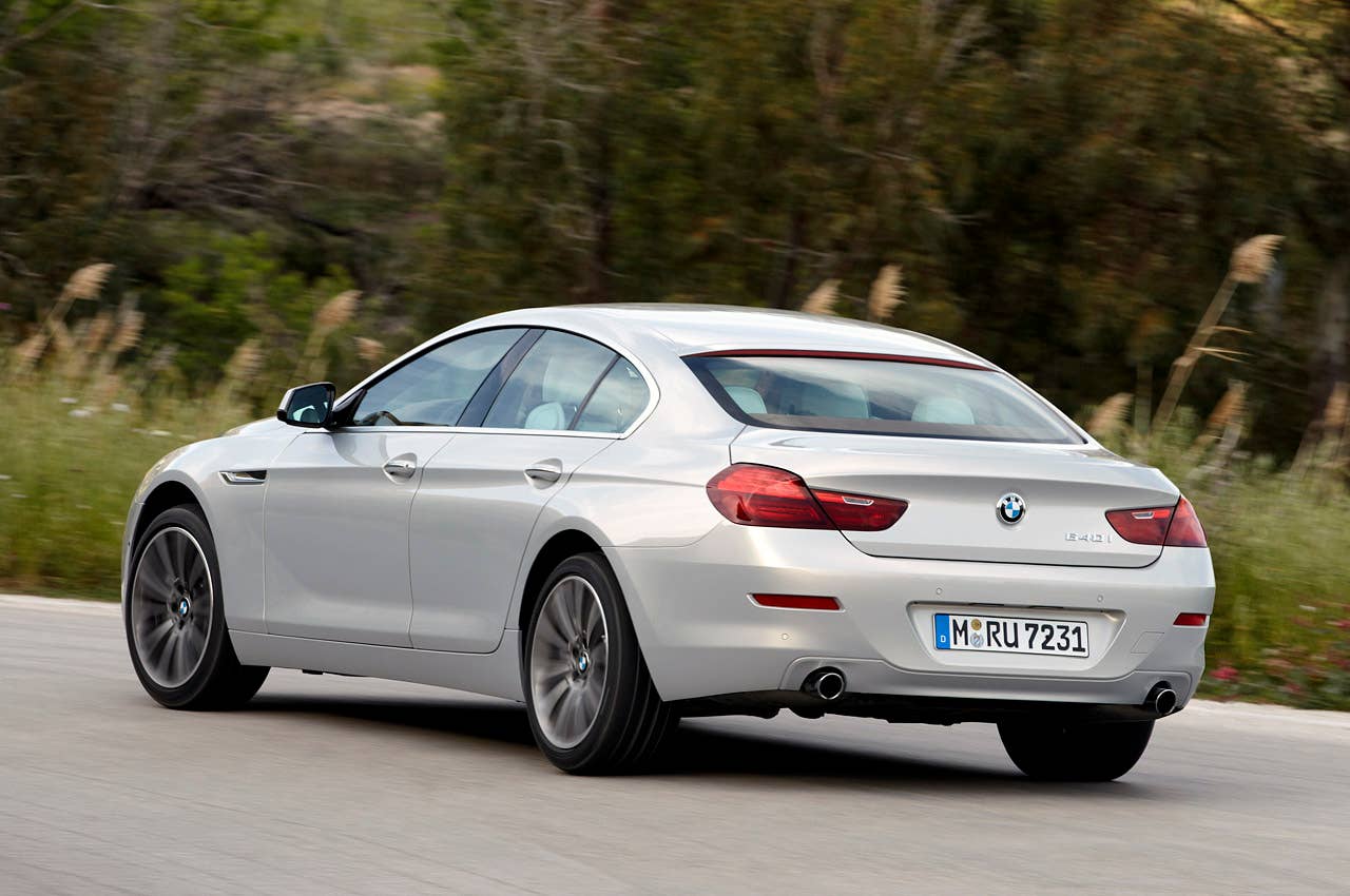 2013 BMW 6 Series Gran Coupe driving