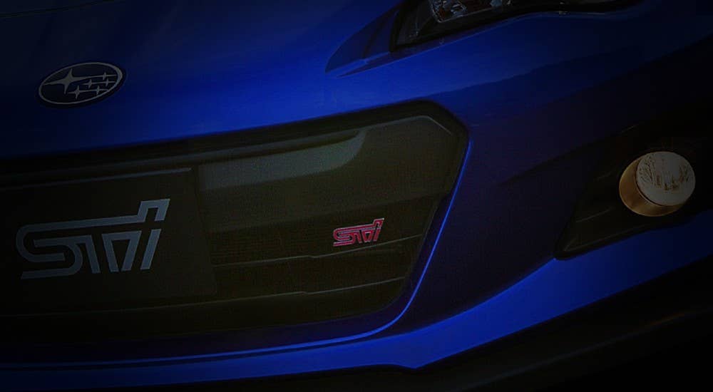 Subaru BRZ STI teaser image