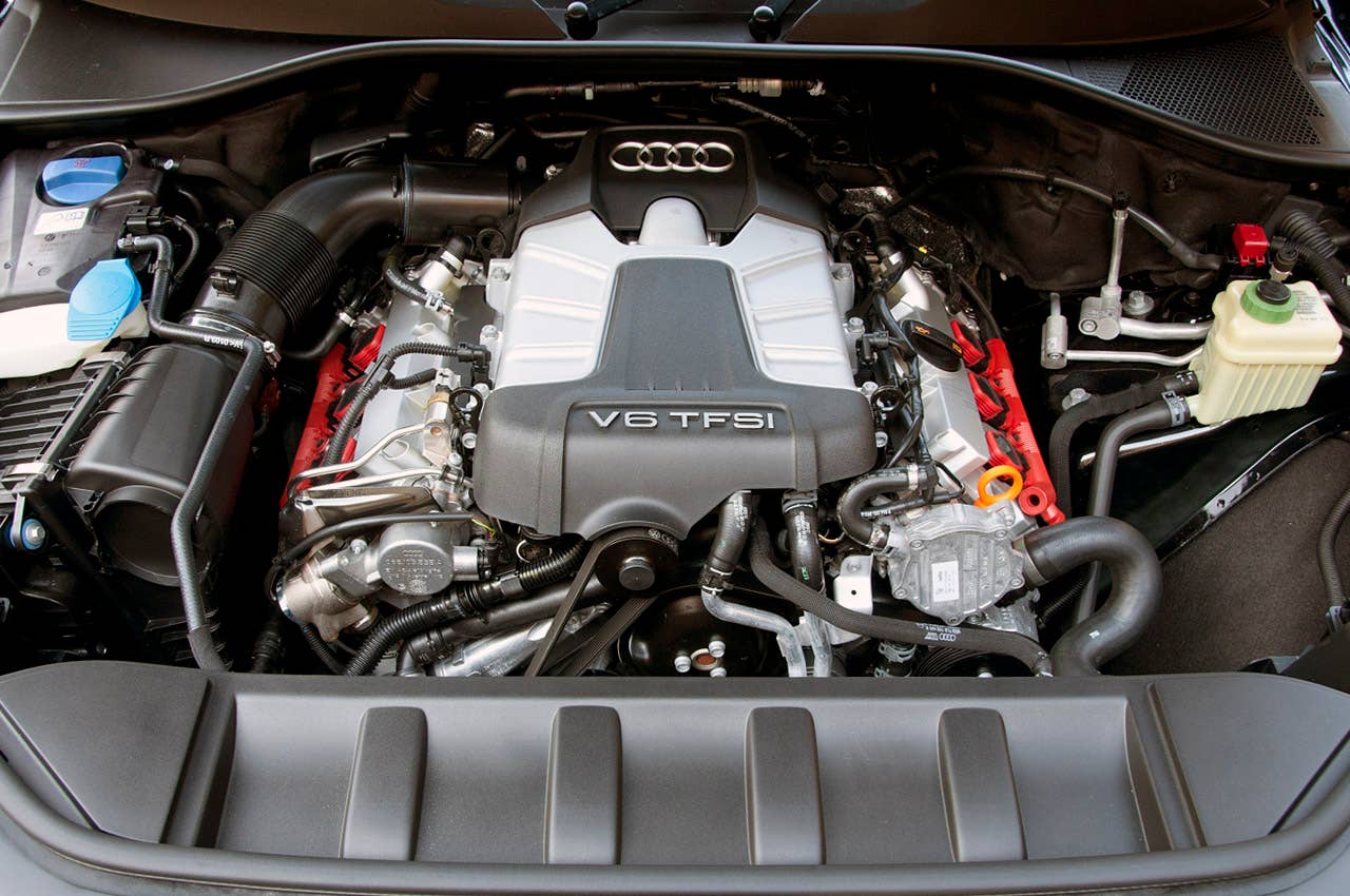2011 Audi Q7 3.0T S line engine