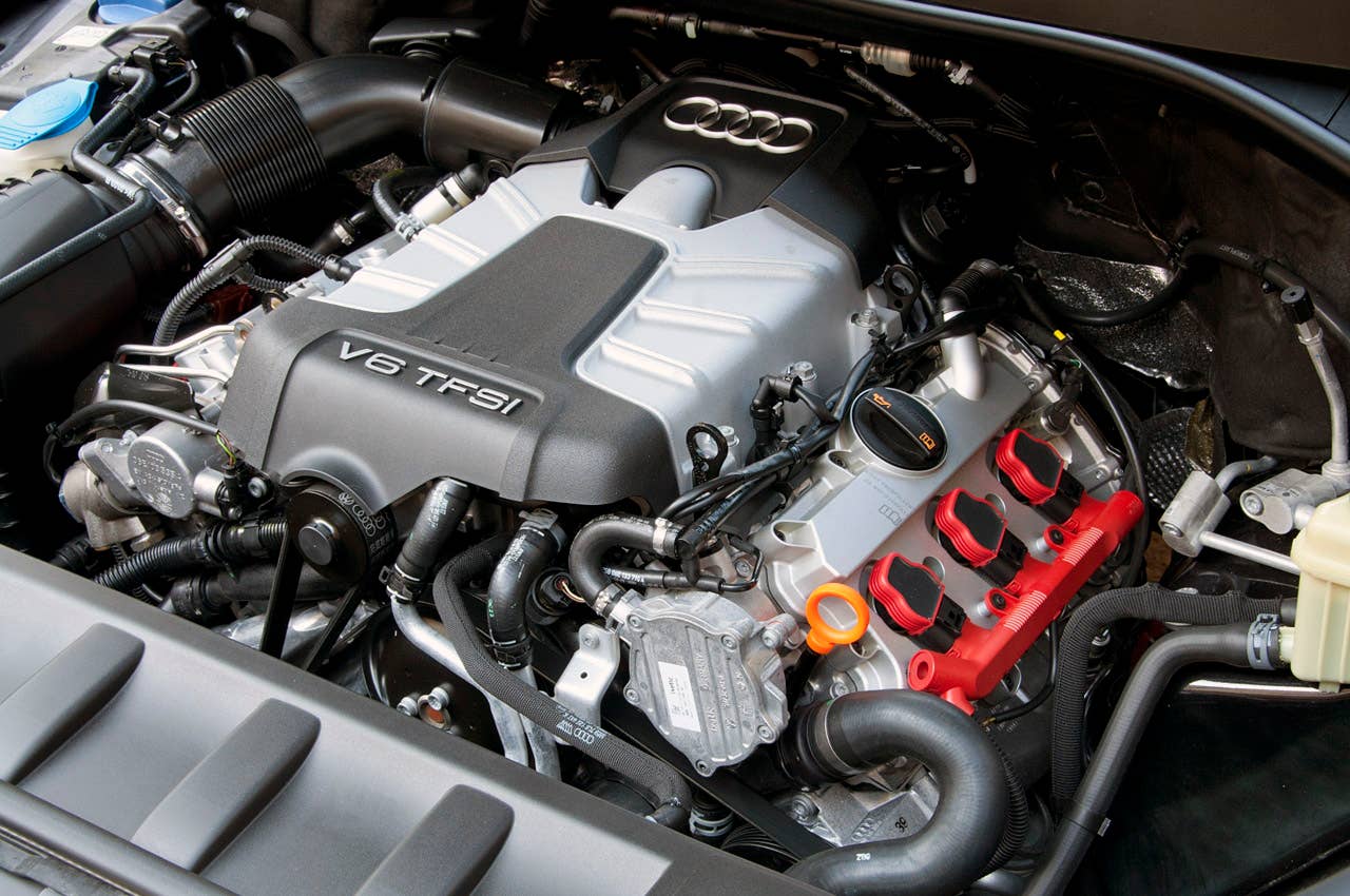 2011 Audi Q7 3.0T S line engine