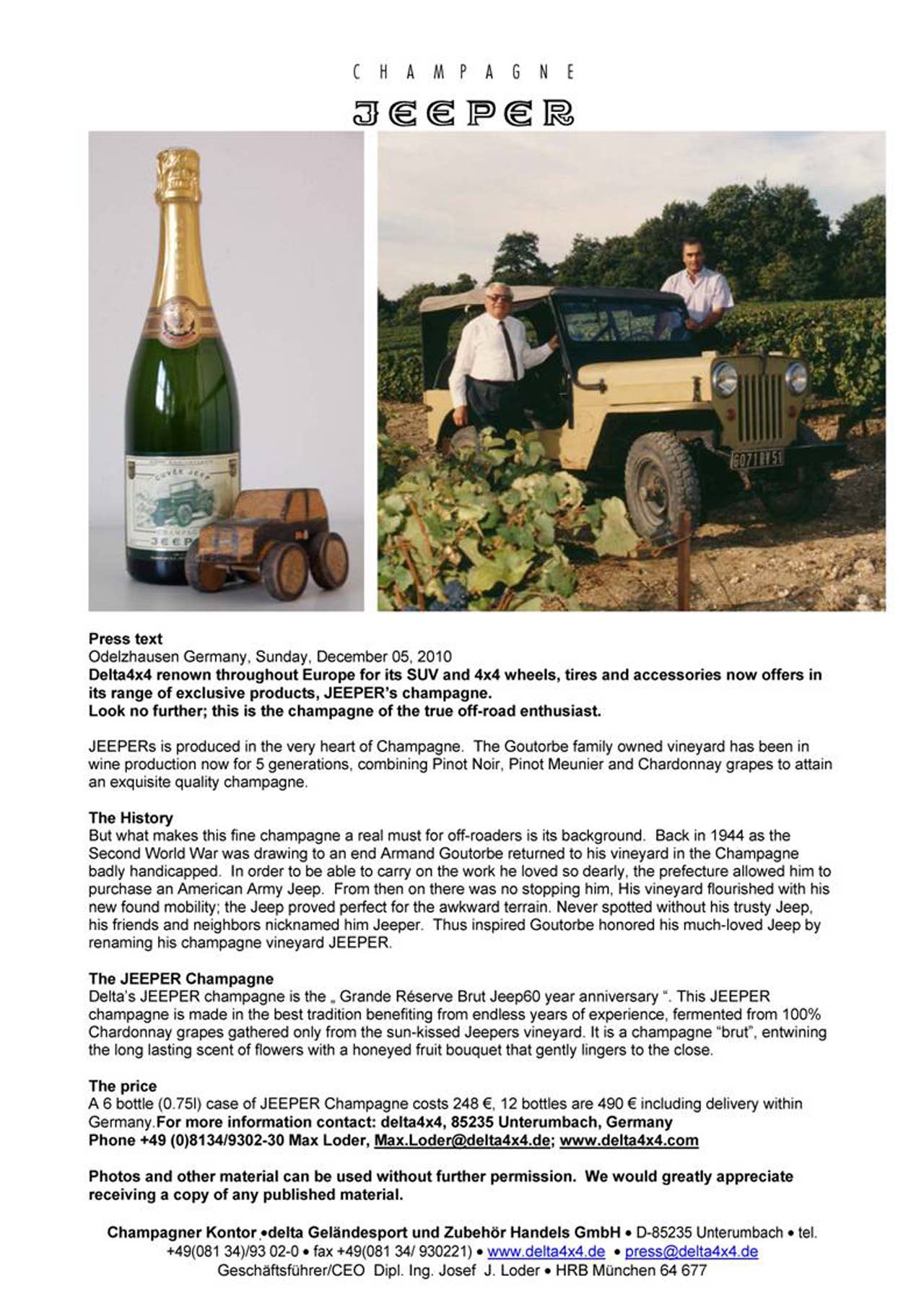 Jeeper Jeep press release