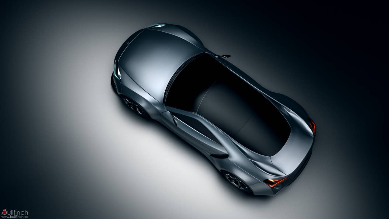 Toyota Supra Rendering
