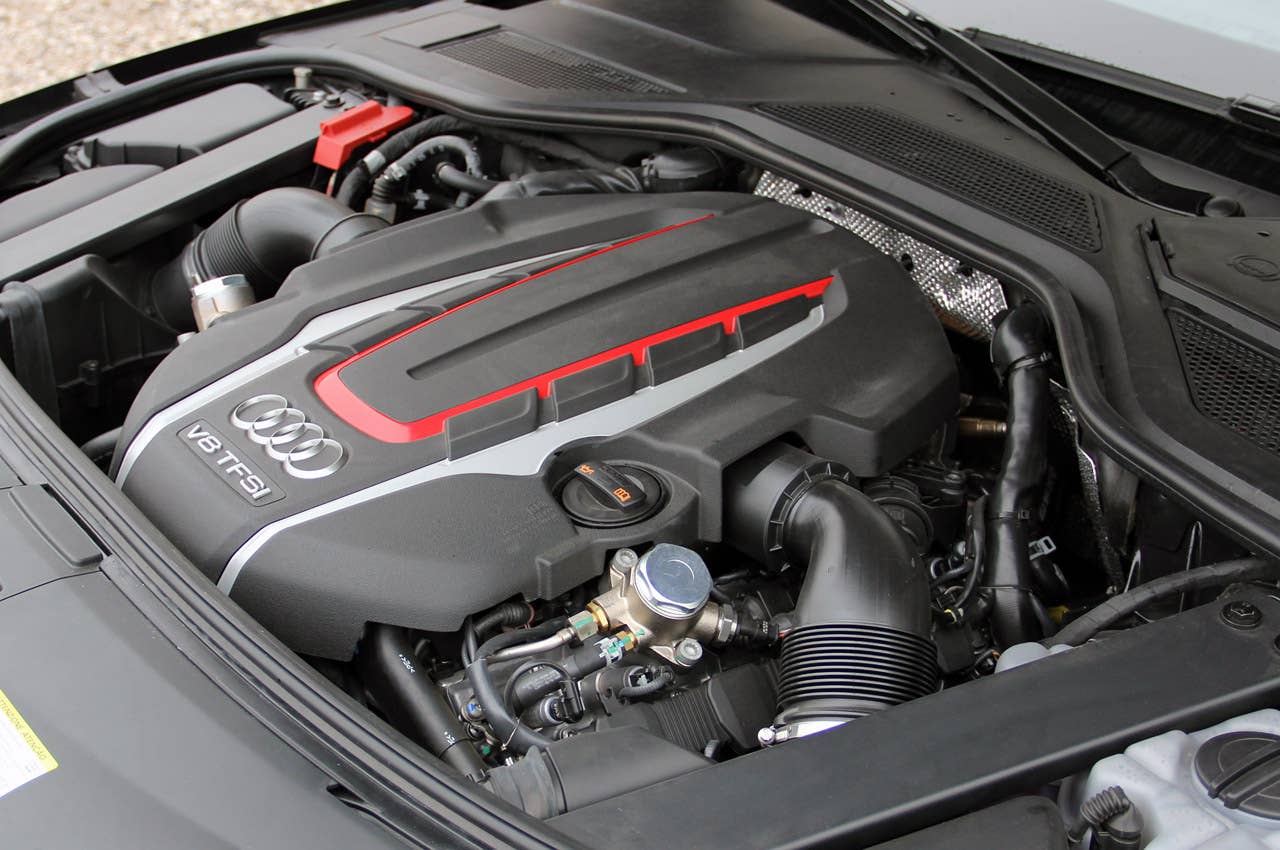 2013 Audi S8 engine