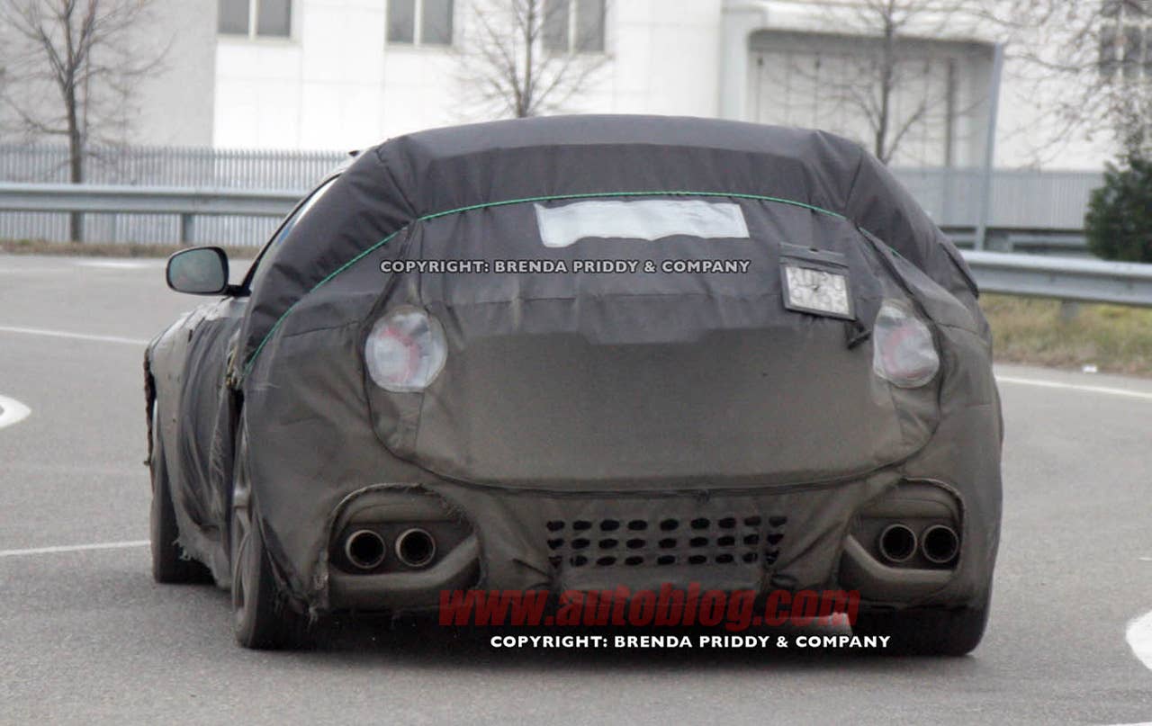 Ferrari 612 Scaglietti spy shots