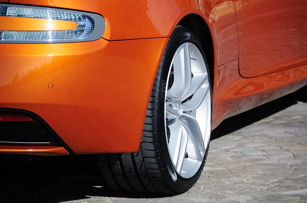 2012 Aston Martin Virage rear detail
