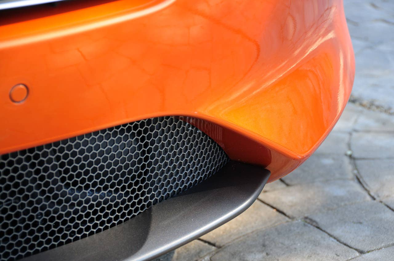 2012 Aston Martin Virage front spoiler