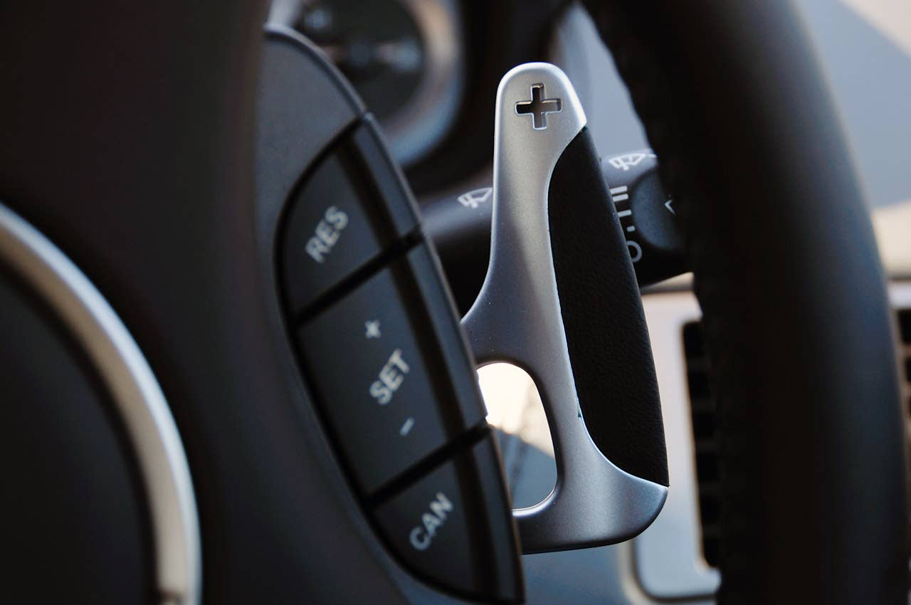 2012 Aston Martin Virage paddle shifter
