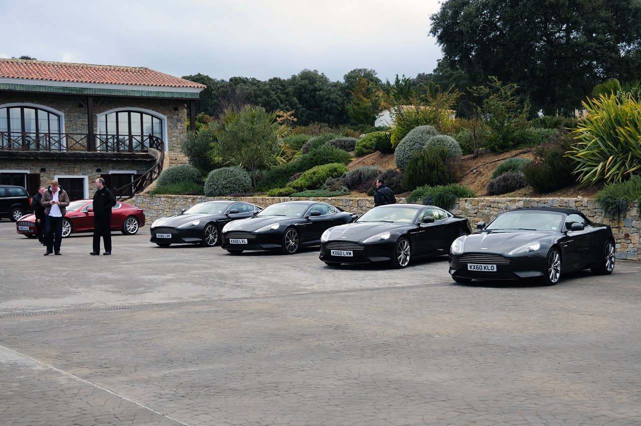 2012 Aston Martin Virage group