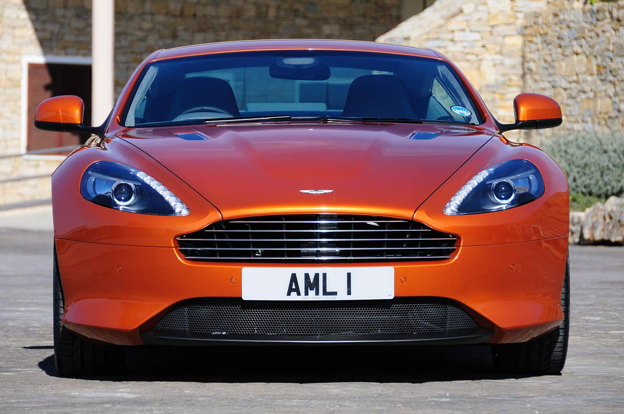 2012 Aston Martin Virage front view