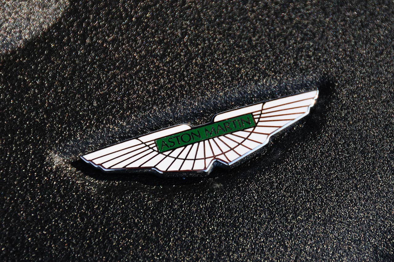 2012 Aston Martin Virage engine detail