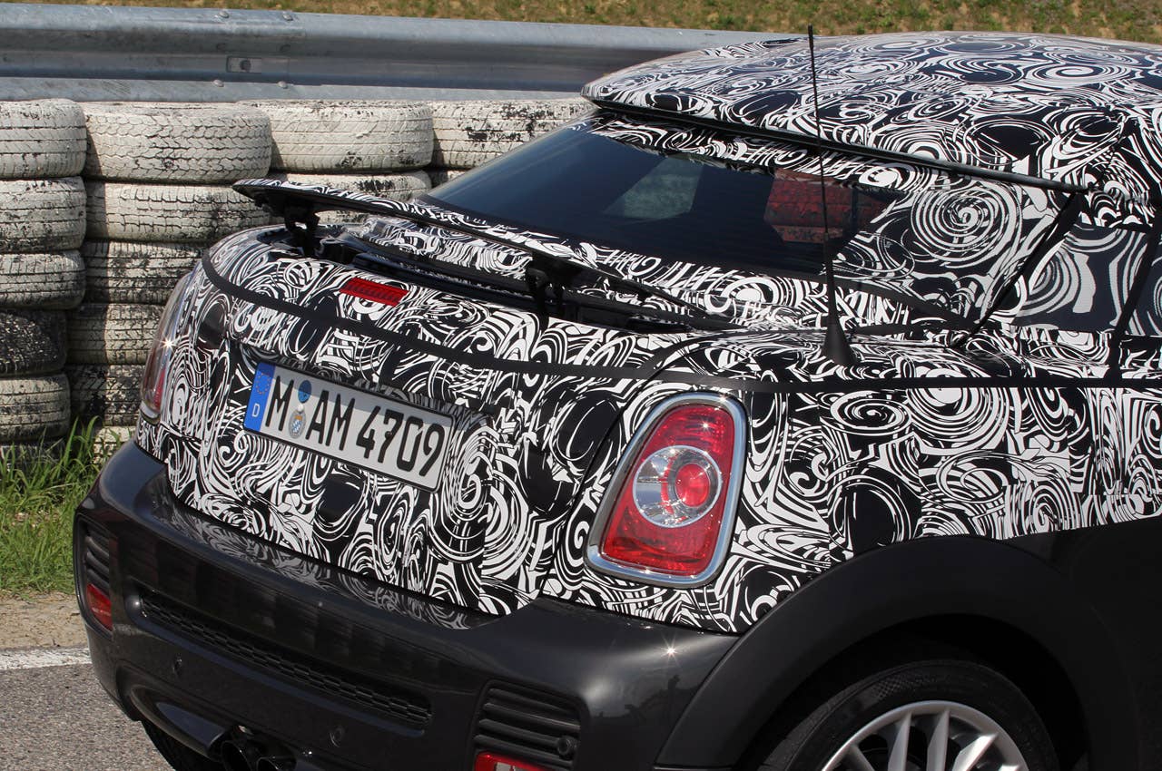 2012 Mini John Cooper Works Coupe Prototype rear detail