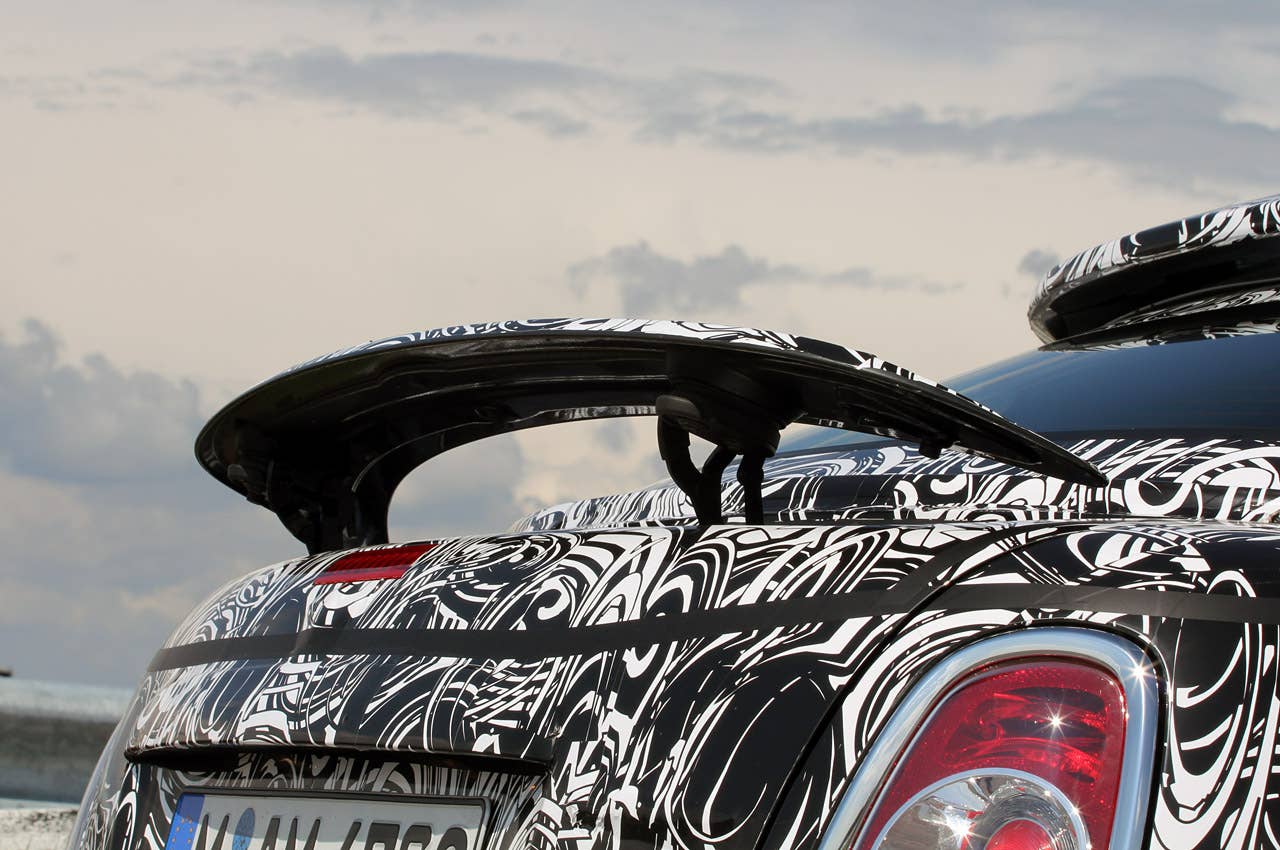 2012 Mini John Cooper Works Coupe Prototype rear wing