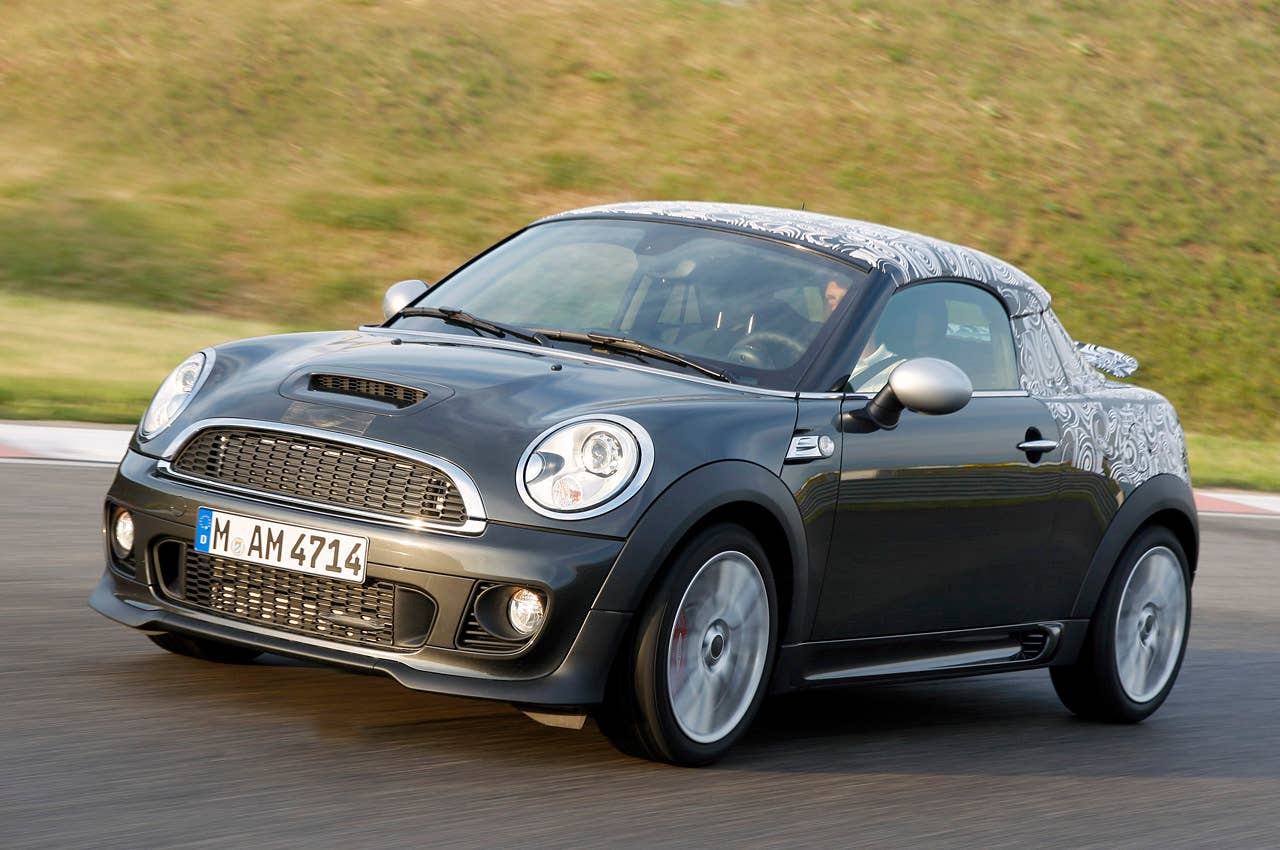 2012 Mini John Cooper Works Coupe Prototype driving